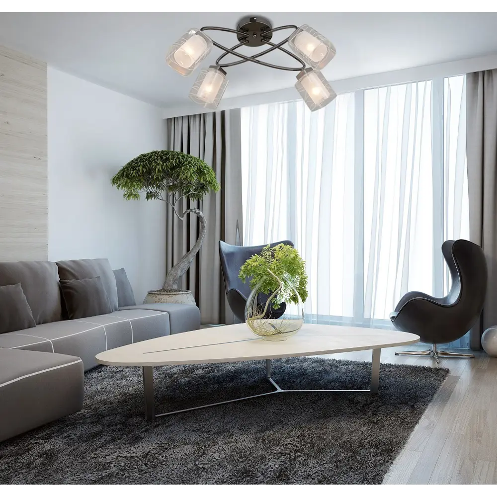 Люстра Hamburg 4xЕ14x60 Вт Maytoni STLM-2132402 - Вид №8