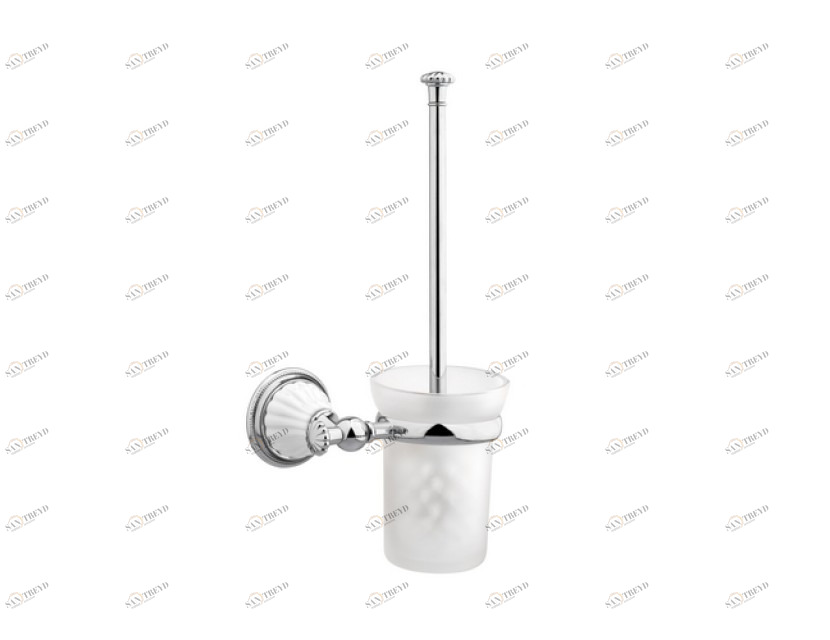 233584.0000.62 Держатель для туалетной ершика с фарфором Сатин никель Mestre Artica