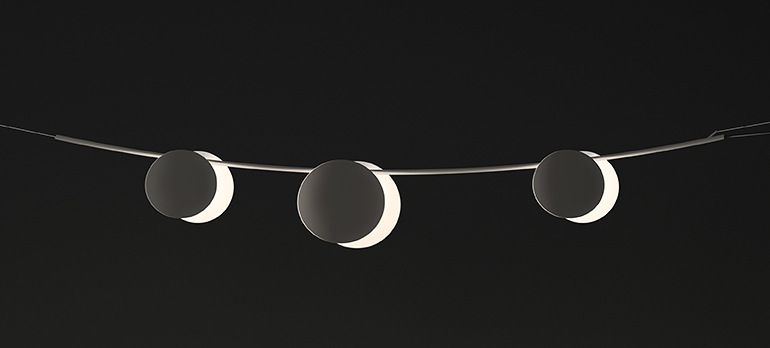 040754 Подвесной светильник Vibia June