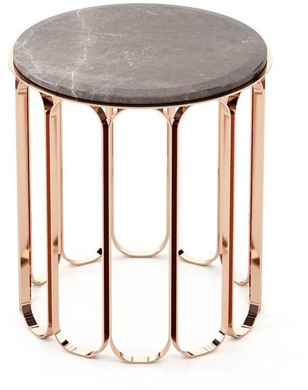 Laskasas Круглый журнальный столик для гостиной Cheryl sun-id-1508286 - Вид №1