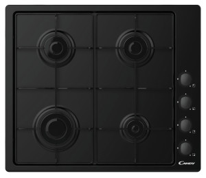 90604639 Встраиваемая электрическая варочная панель CHW6BLB 59x8x51 см 4 конфорки цвет черный STLM-0303182 CANDY