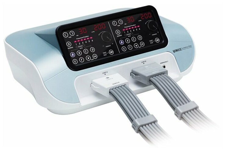 Аппарат для прессотерапии Unix Lympha Pro 4 с 6-ти камерными манжетами Santreyd MED-165