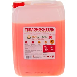 Теплоноситель Hot Stream HS-010104 -30°C 20 кг этиленгликоль 18057523 STLM-2101473