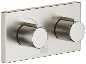 36325980-06 Xgate вентиль для смешивания с регулированием расхода для настенного монтажа - платина матовая Dornbracht Symetrics