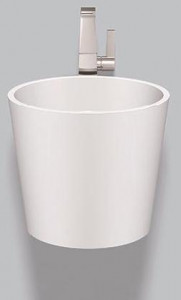 5042800401 Умывальник, wt.co400h, белая, противомикробное Alape Серия CO (Scopio)