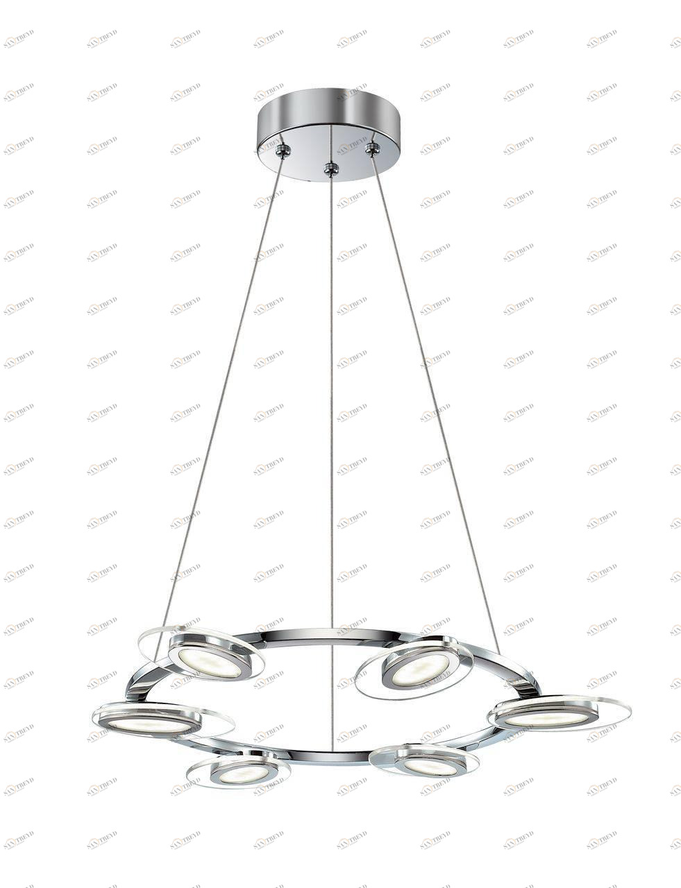 Подвесной светильник Favourite Petals 1699-6P FAVOURITE PETALS 071698 Хром 