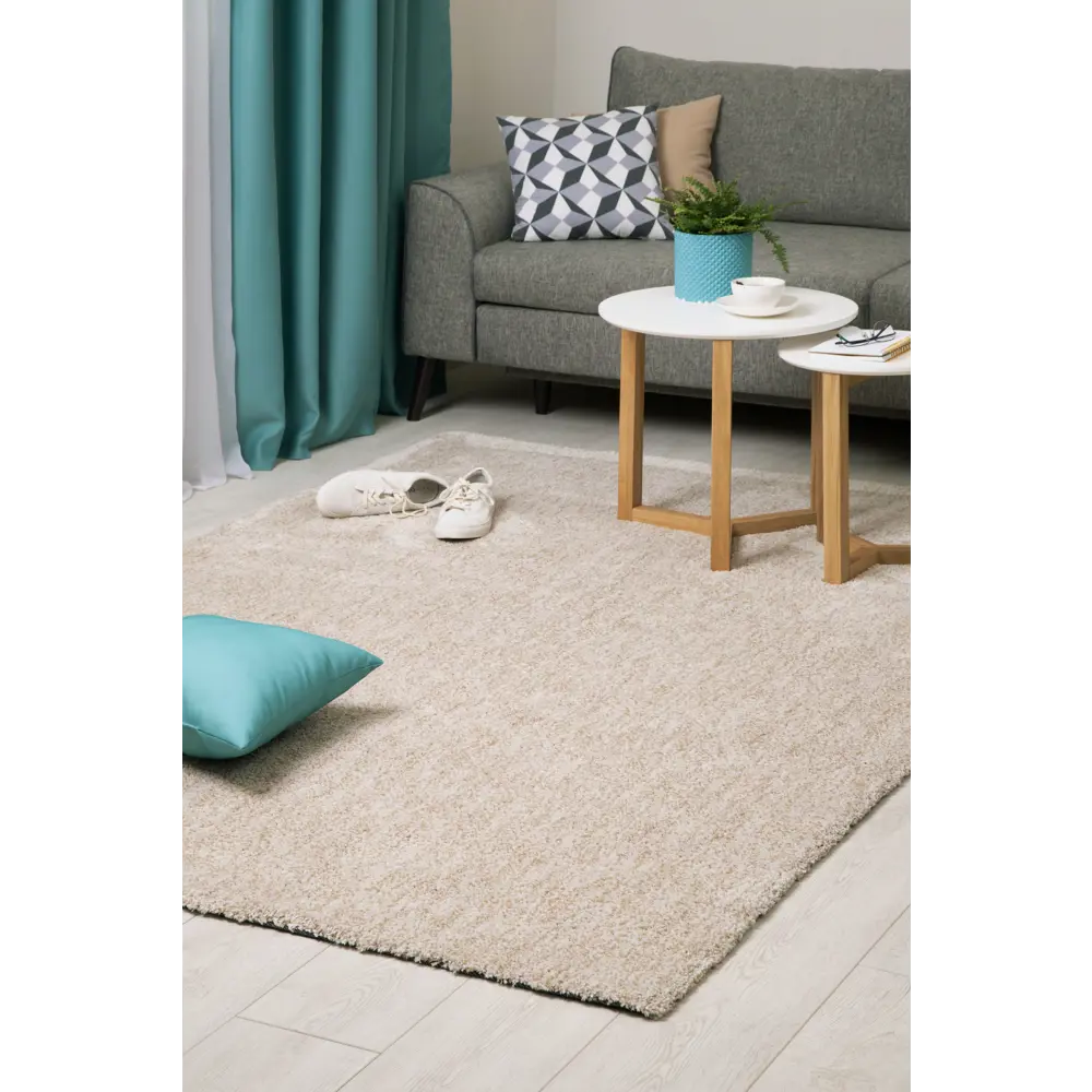 Ковер полиэстер Лавсан 120x180 см цвет кремовый Amigo STLM-2096193 - Вид №5