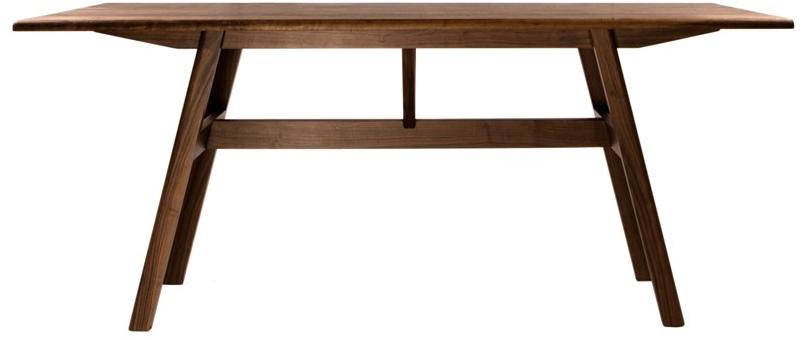 BassamFellows Прямоугольный высокий стол из массива дерева Kant Cb-393-90h - Вид №2