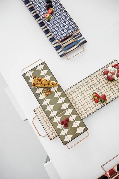 GAN Поднос прямоугольный из алюминия Mix&match sun-id-1399559 - Вид №67