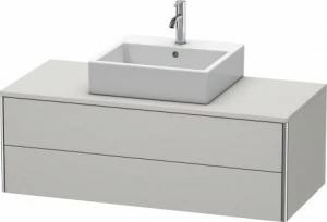 XS491203939 Тумбочка для подвесной консоли XSquare #XS4912 1200 x 548 мм Скандинавский белый шелковисто-матовый лак