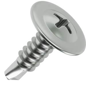 Саморезы по металлу Standers с пресс-шайбой со сверлом оцинкованные 4.2x25 800 шт