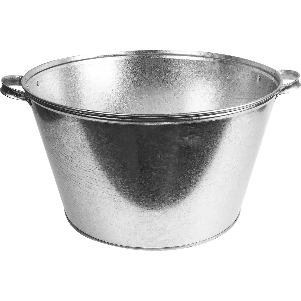 Santreyd Таз хозяйственный оцинкованный 26 литров с ручками 84855052 STLM-0954560