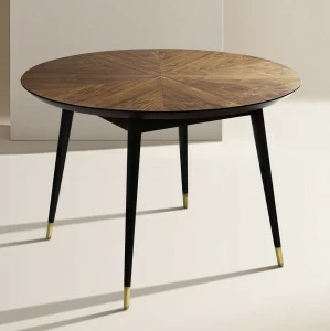 Обеденный стол круглый 120 см американский орех Impala ACWD IMPALA 00-3981942 Орех;коричневый