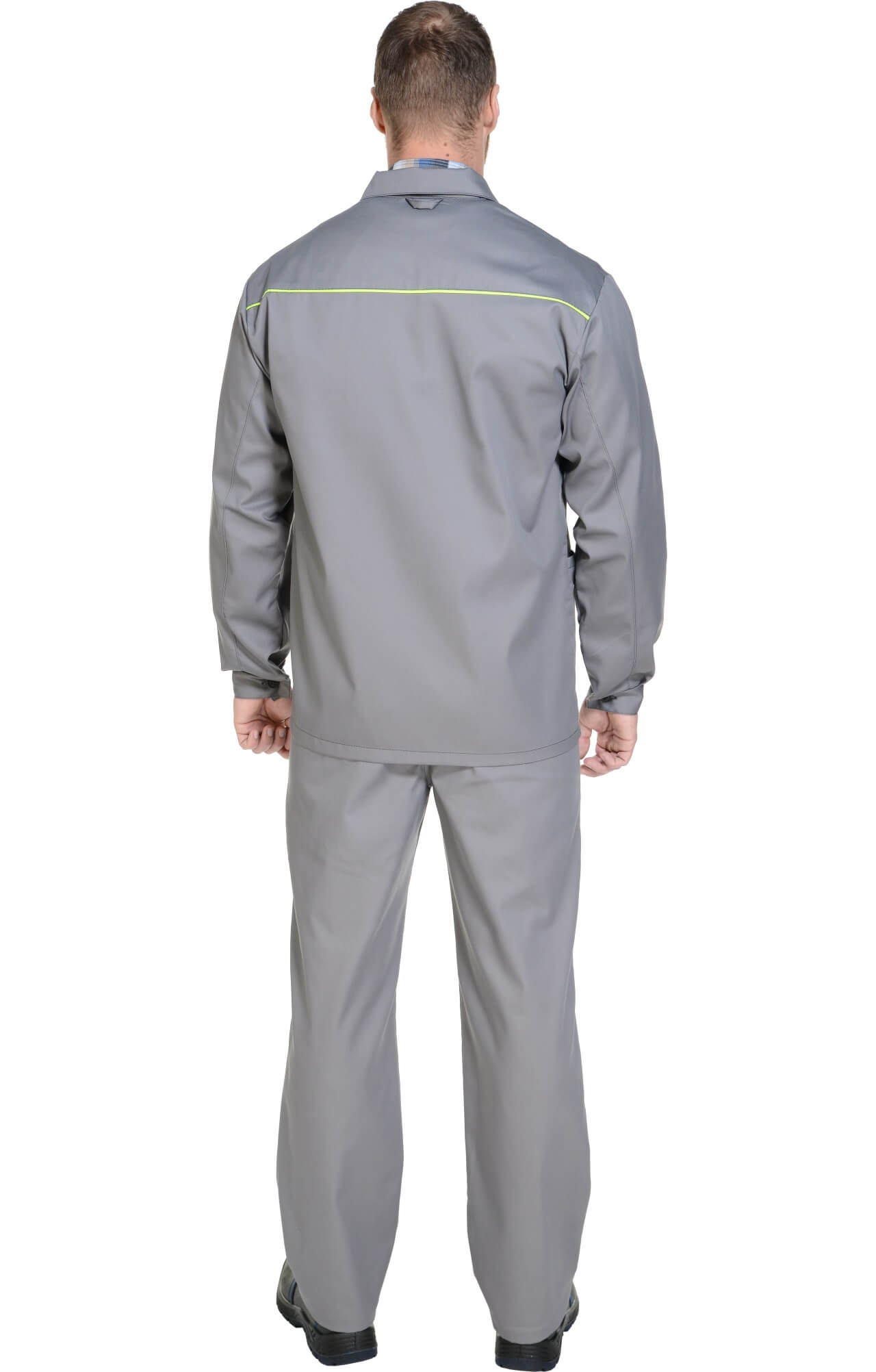 65436 Костюм "Труд" рабочий темно-серый  Летняя спецодежда  размер 64-66/170-176  - Вид №10