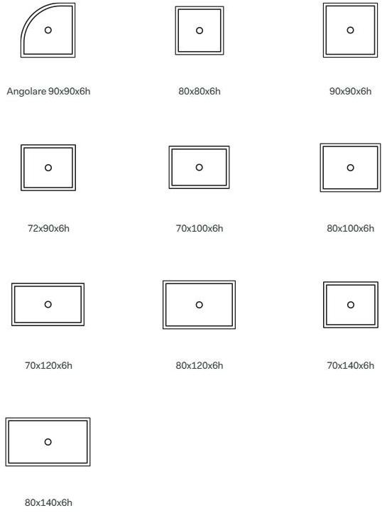 Ceramica Cielo Поддон для душа из керамики с нескользящей поверхностью The shower world | ceramica sun-id-1410506 - Вид №3