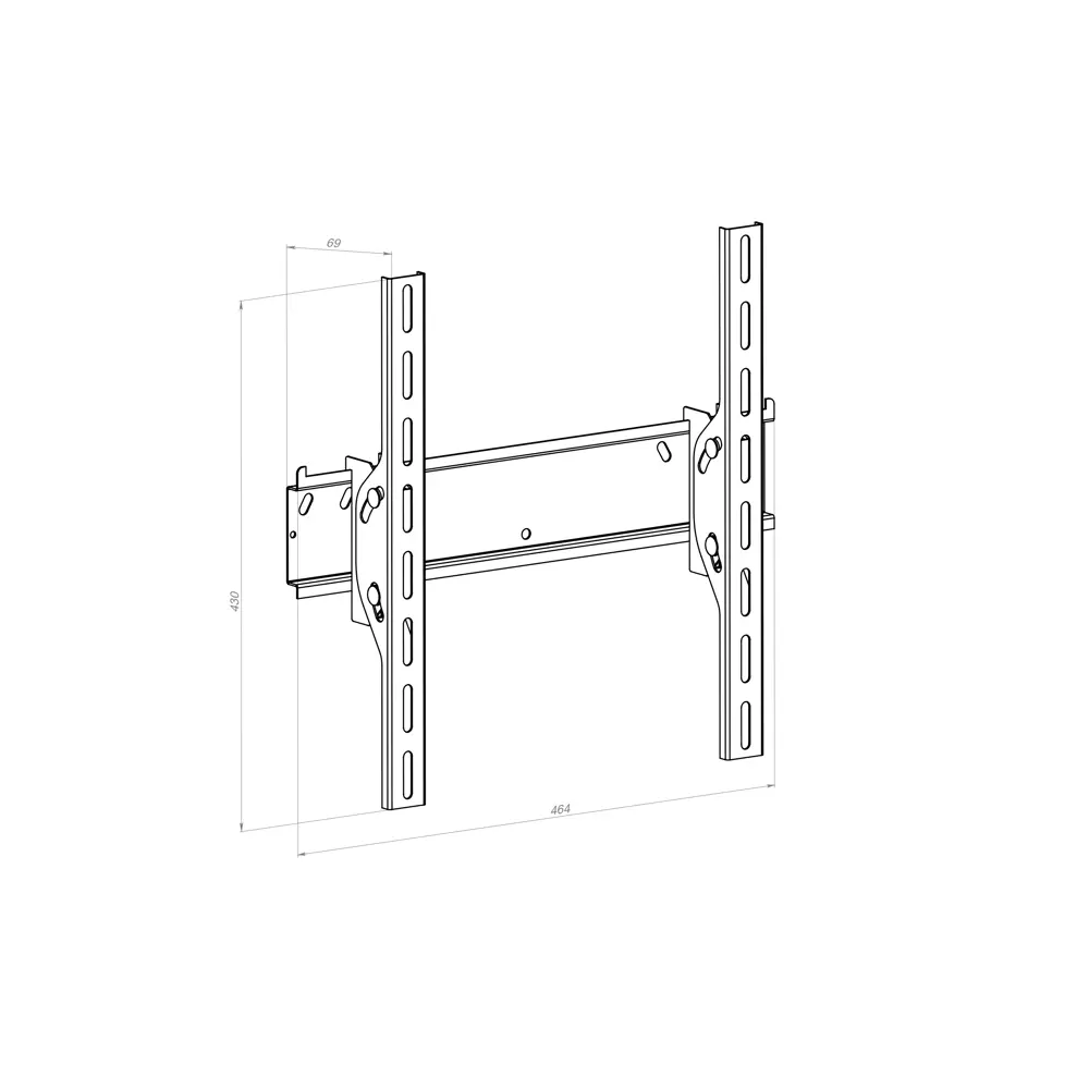 LEXMAN Настенное крепление для телевизора с регулируемым наклоном 87614008 STLM-1077211 - Вид №2