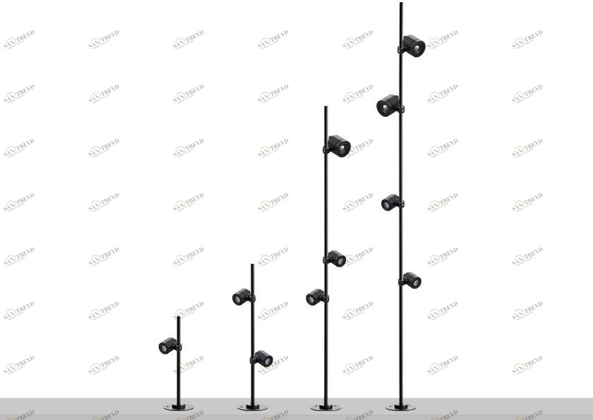 Flexalighting Металлический светодиодный уличный проектор sun-id-1502102