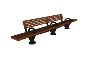 FSRT62 Скамья Pacifica  Forms-surfaces