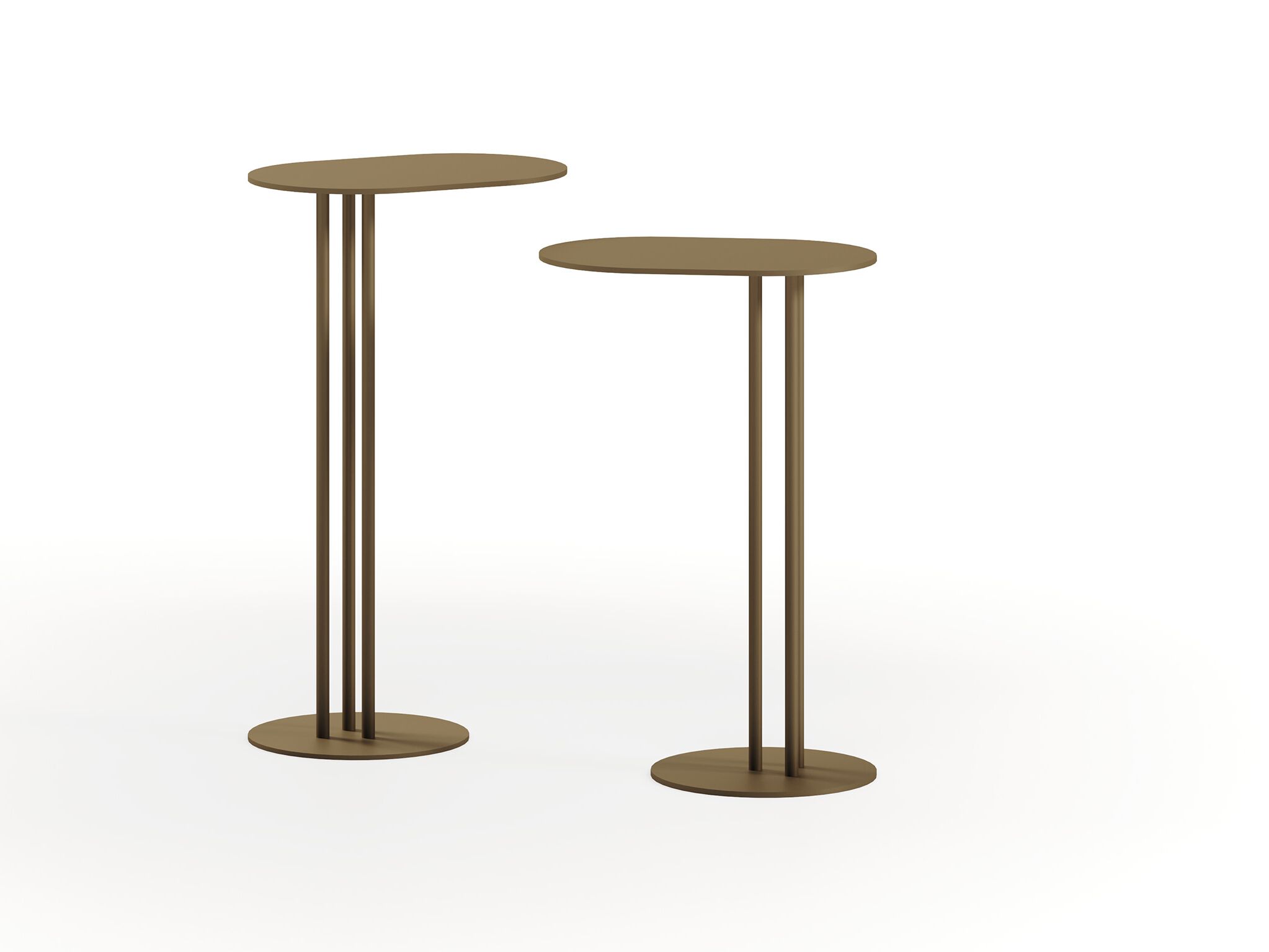 Металлический овальный журнальный столик REFLEX ARCH-00047433 - Вид №1