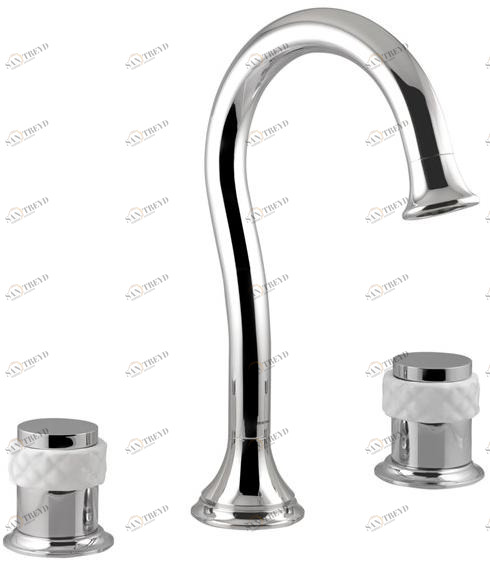 Bronces Mestre Смеситель для раковины на 3 отверстия Coquette 065501.000.50