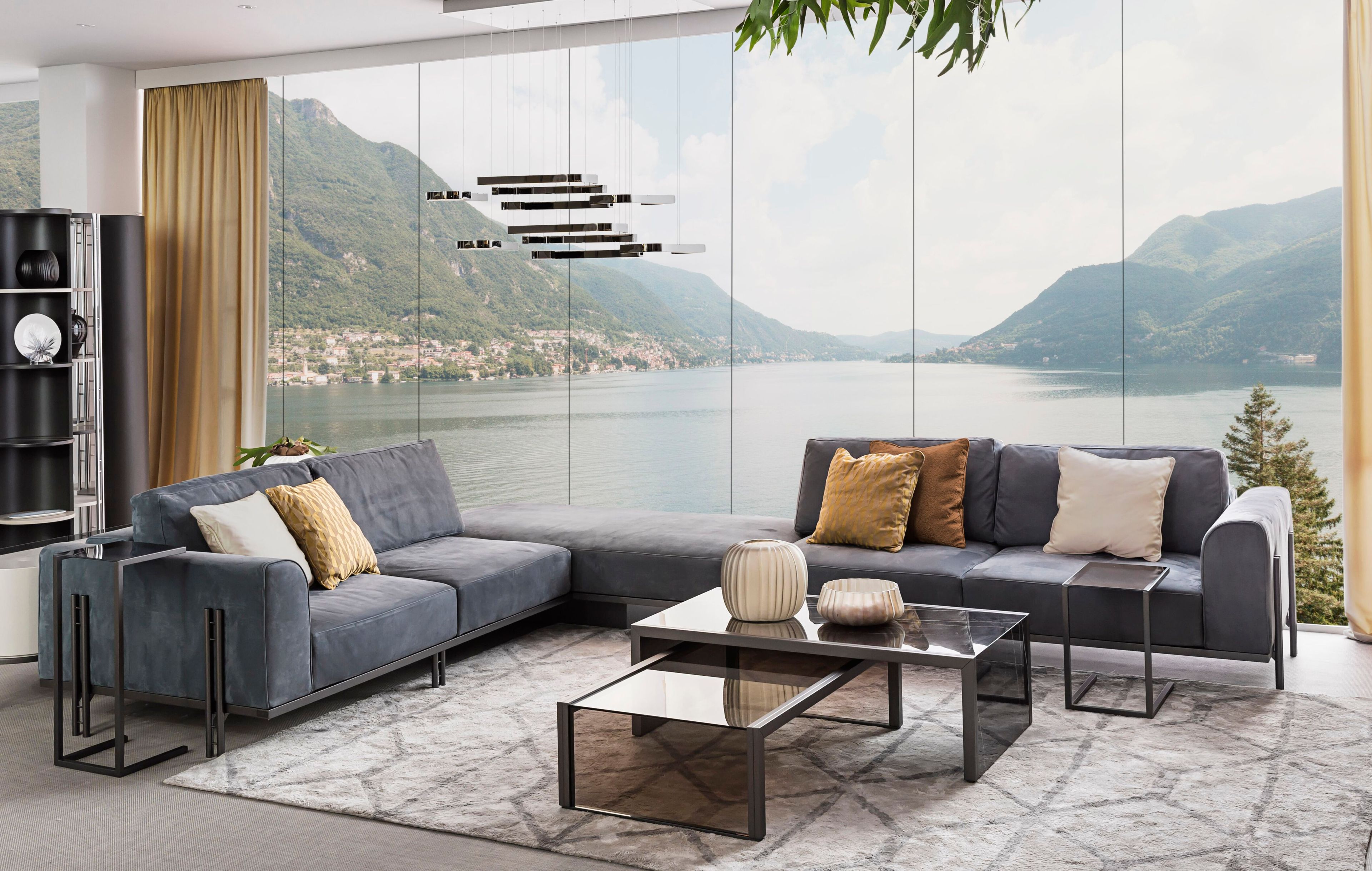 Стеклянный прямоугольный журнальный столик Bizzotto Italia Atmosphera ARCH-00131945 - Вид №2