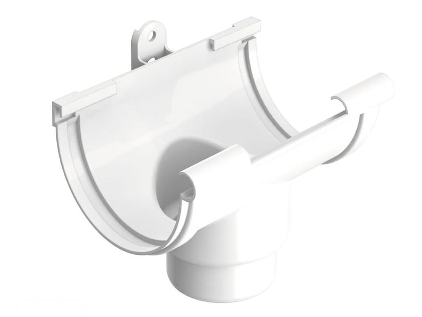 Соединение с эстетическим сливом для желоба 125 First Corporation First Plast ARCH-00030747