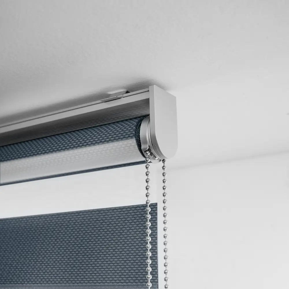 Рулонная штора день-ночь KREAFORTA Novosiberia 65x175 см синяя 89408653 STLM-1581673 - Вид №2