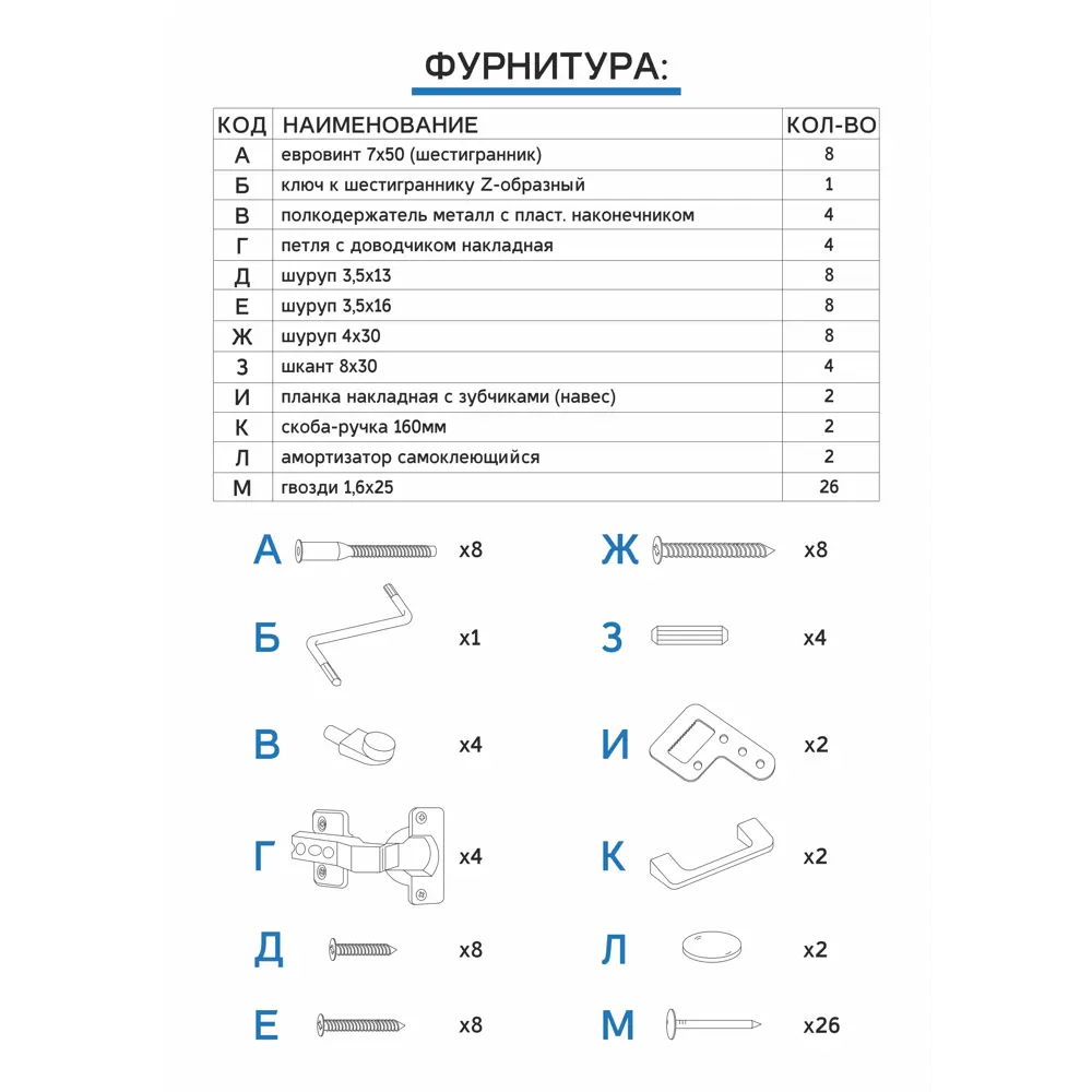 Шкаф навесной Парма 60x67.6x29 см ЛДСП цвет светло-серый Santreyd STLM-2191457 - Вид №9