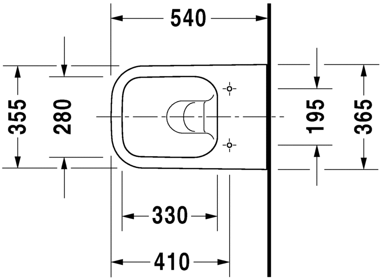 2222092000 Подвесной унитаз настенный Белый Duravit Happy D.2 Германия - Вид №4