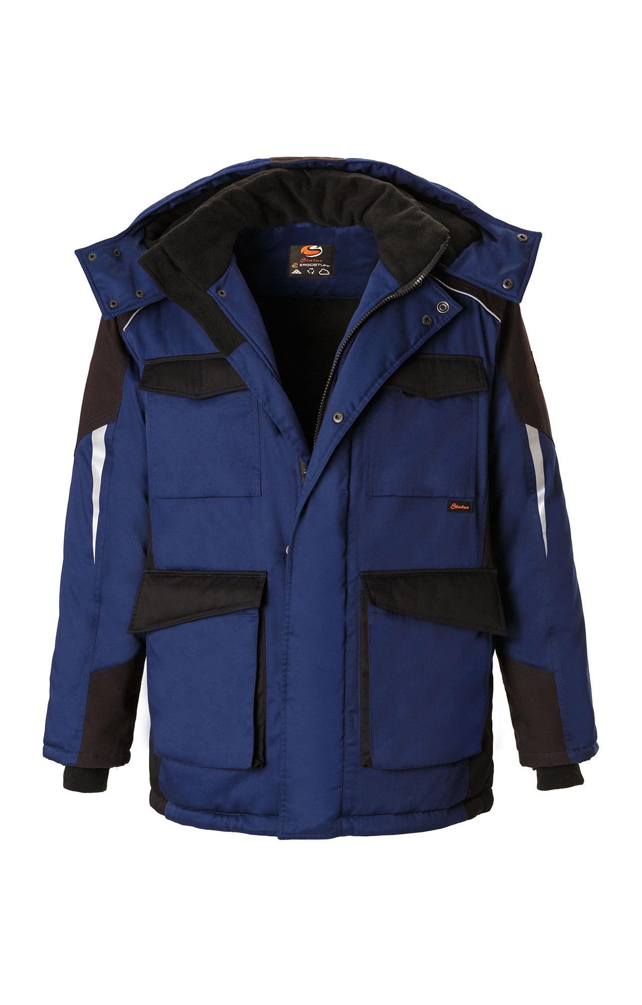 5037904 Костюм утепленный темно-синий черный STATUS  Зимняя спецодежда  размер 44-46/158-164  - Вид №3