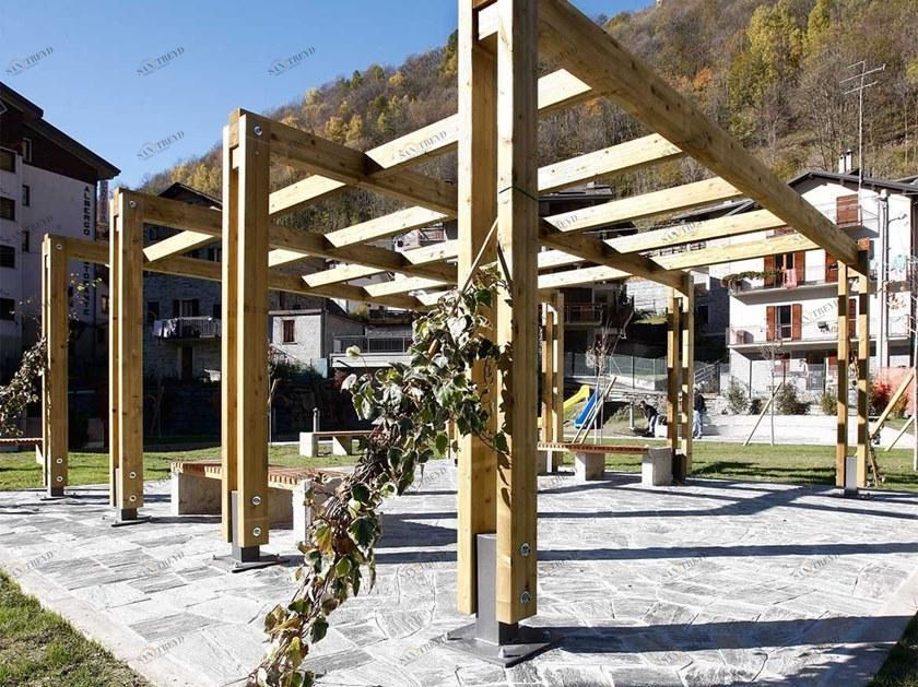 INDUSTRIA LEGNAMI TIRANO Деревянный навес / пергола Ilt montana legno sun-id-1396246