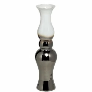 Ваза стеклянная дымчато-белая 40 см от Garda Decor GARDA DECOR - 210911 Белый