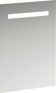 H4476219501441 Зеркало, 550 мм, с встроенной горизонтальной LED подсветкой, включение от общего выключателя, алюминиевый каркас, 4000 K, IP44 LAUFEN PRO