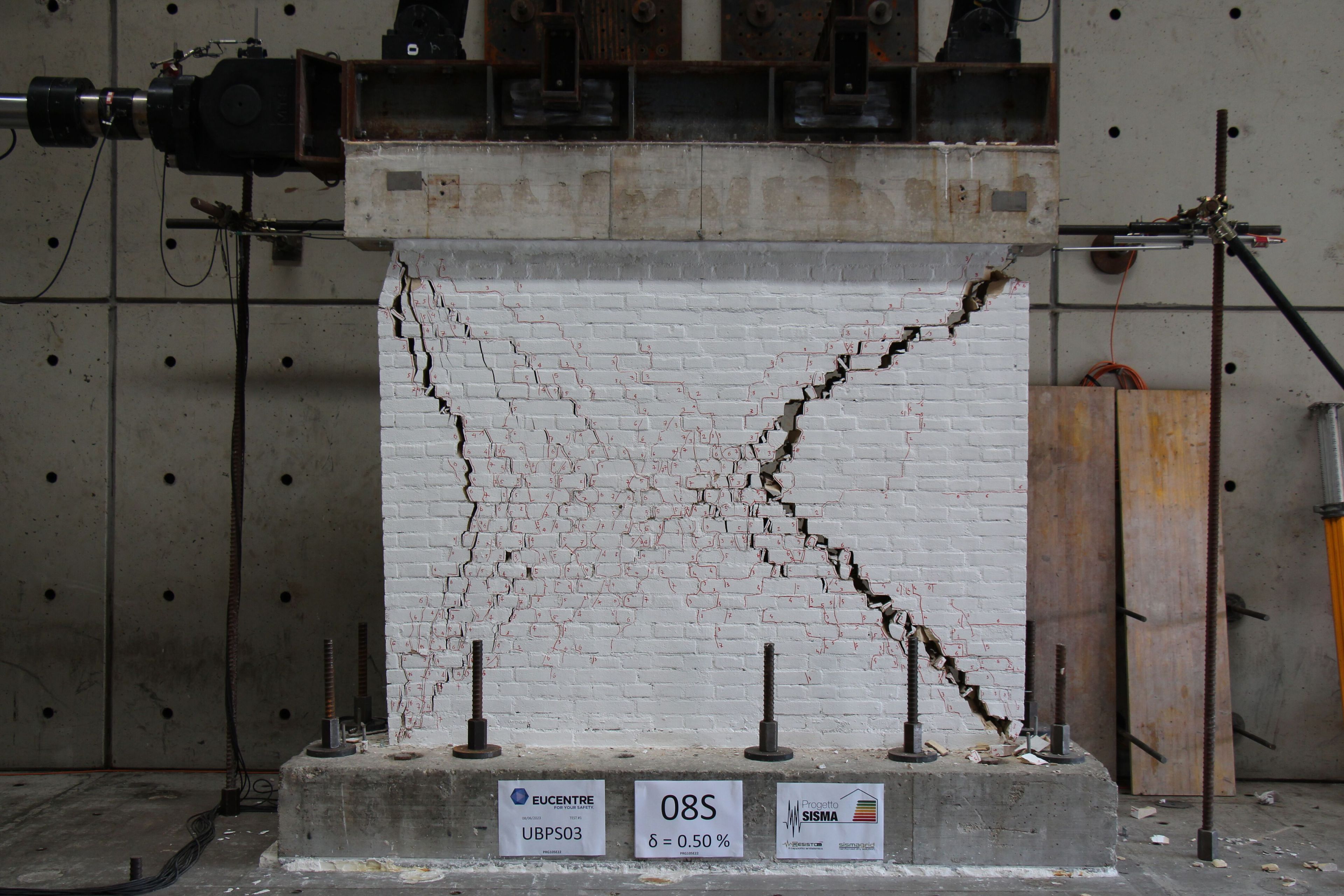 Сухой стальной сейсмической арматуры Progetto Sisma SISMAGRID ARCH-00138802 - Вид №6