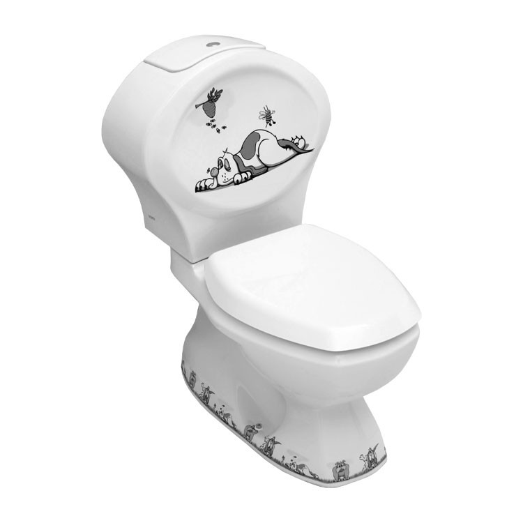 8702  8702 Детский уNitaз с нижним выпускным отверстием Eca  - Вид №1