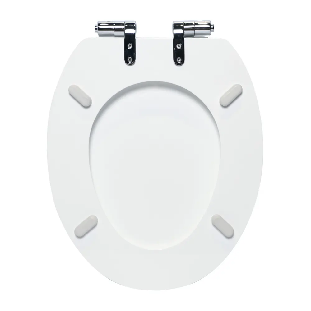 Сиденье для унитаза KONSENSA Терни с микролифтом цвет белый STLM-2075021 - Вид №4