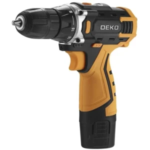 Дрель-шуруповерт аккумуляторная Deko Banger 12V SET 3, 12 В Li-ion 2x1.5 Ач