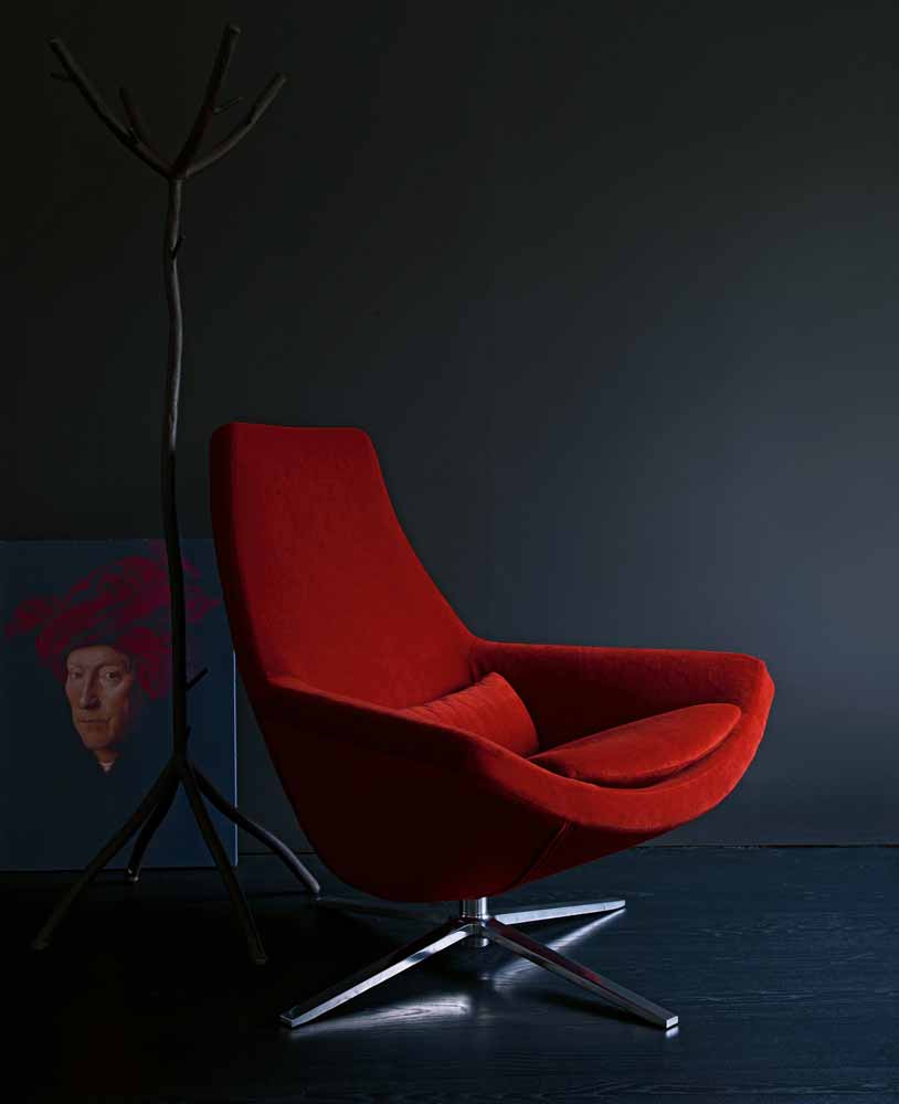 Тканевое кресло с подголовником B&B Italia ARCH-00082788