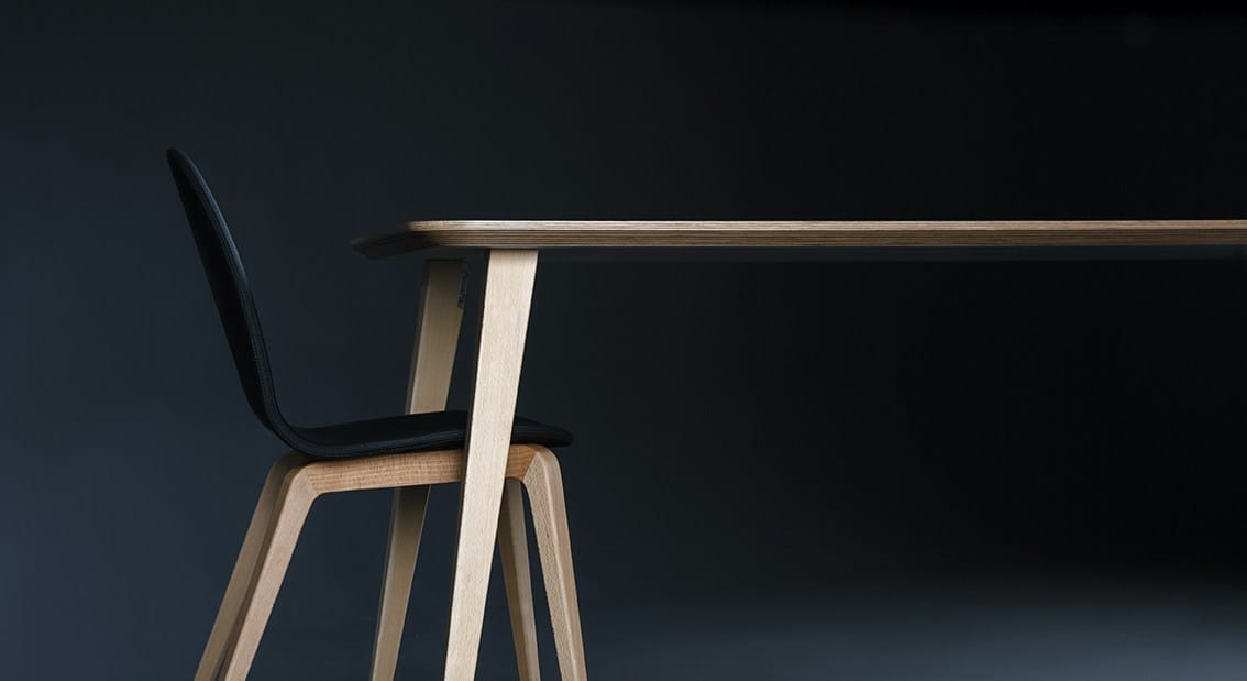 Деревянный прямоугольный стол ONDARRETA ARCH-00138126 - Вид №5