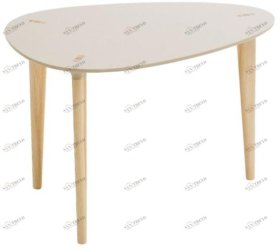 Karl Andersson Низкий стол из hi-macs® Buff Bu520 