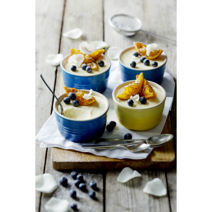 Набор рамекинов Le Creuset, каменная керамика, 2 шт., голубой 91002800310000 - Вид №1