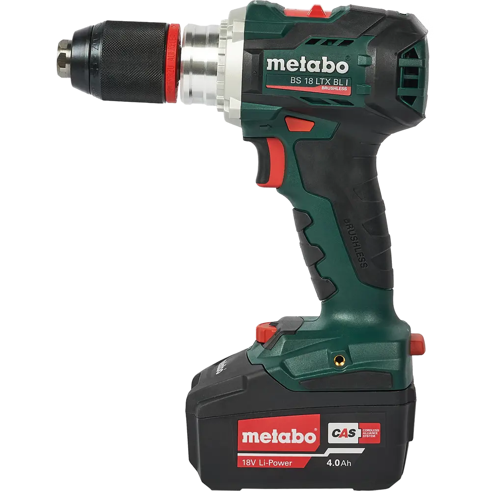 Дрель-шуруповерт аккумуляторная ударная бесщеточная Metabo BS 18 LTX BL I, 602358500, 18 В Li-Ion 2x4 Ач 82826229 STLM-2180280  - Вид №2