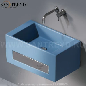 L116141 Подвесная раковина настенная прямоугольная A. e T. Italia Tower