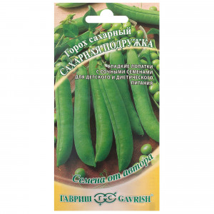 81933338 Семена Горох «Сахарная подружка» 10 г, h13