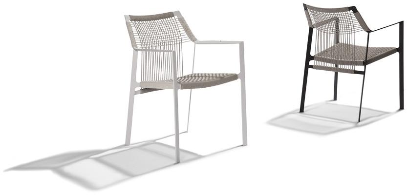 TRIBÙ Садовое кресло Canax® с подлокотниками Nodi 01918 - Вид №5