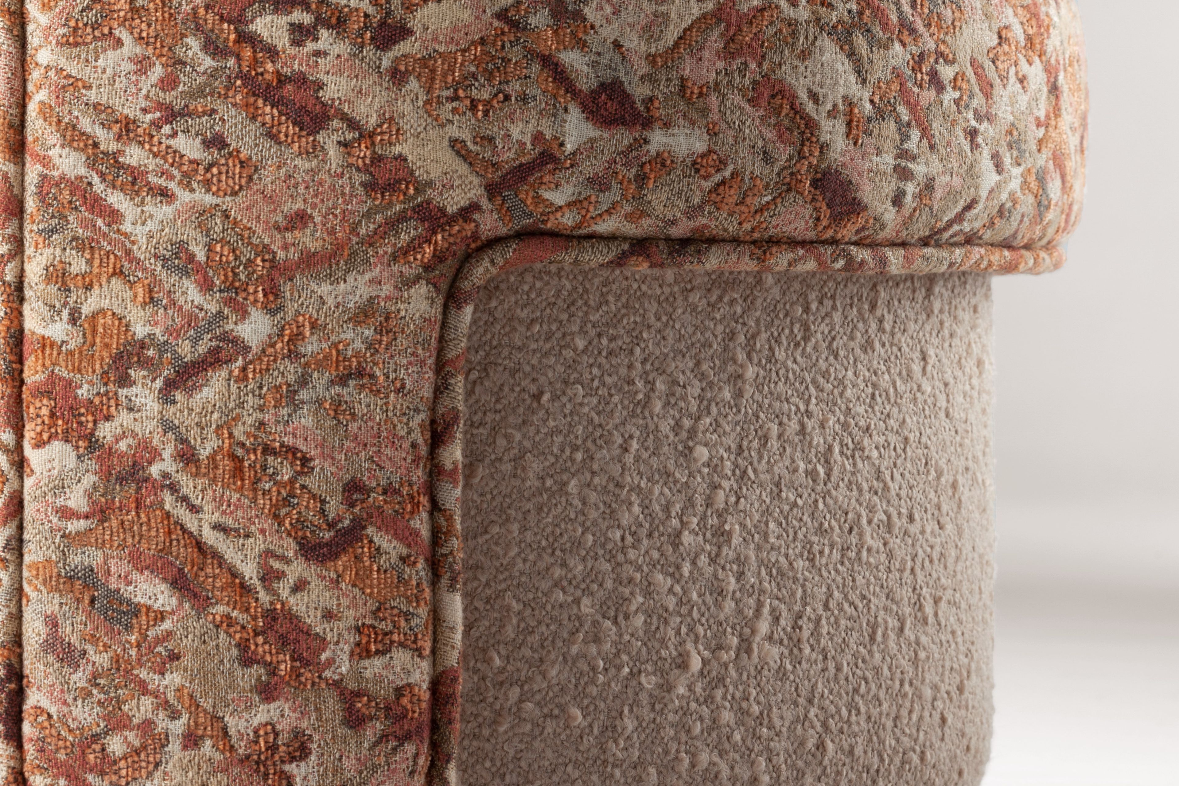 Круглый пуф из ткани DOOQ L'Unité ARCH-00040472 - Вид №1