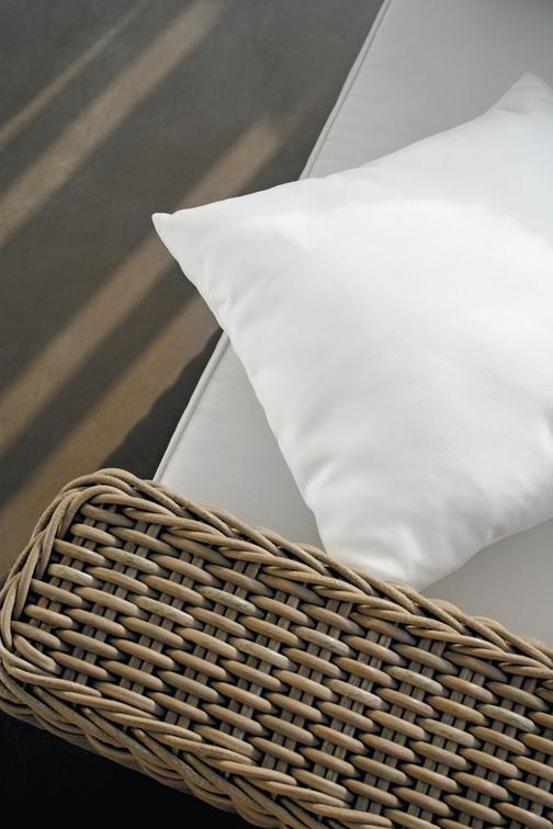 MNST1279 2,5 мест. диван фиксированный шнур 8мм старый серый Manutti San Diego - Вид №2