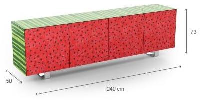 De Rosso Комод из ламината HPL с дверцами push-pull Limited edition sun-id-1480159 - Вид №2