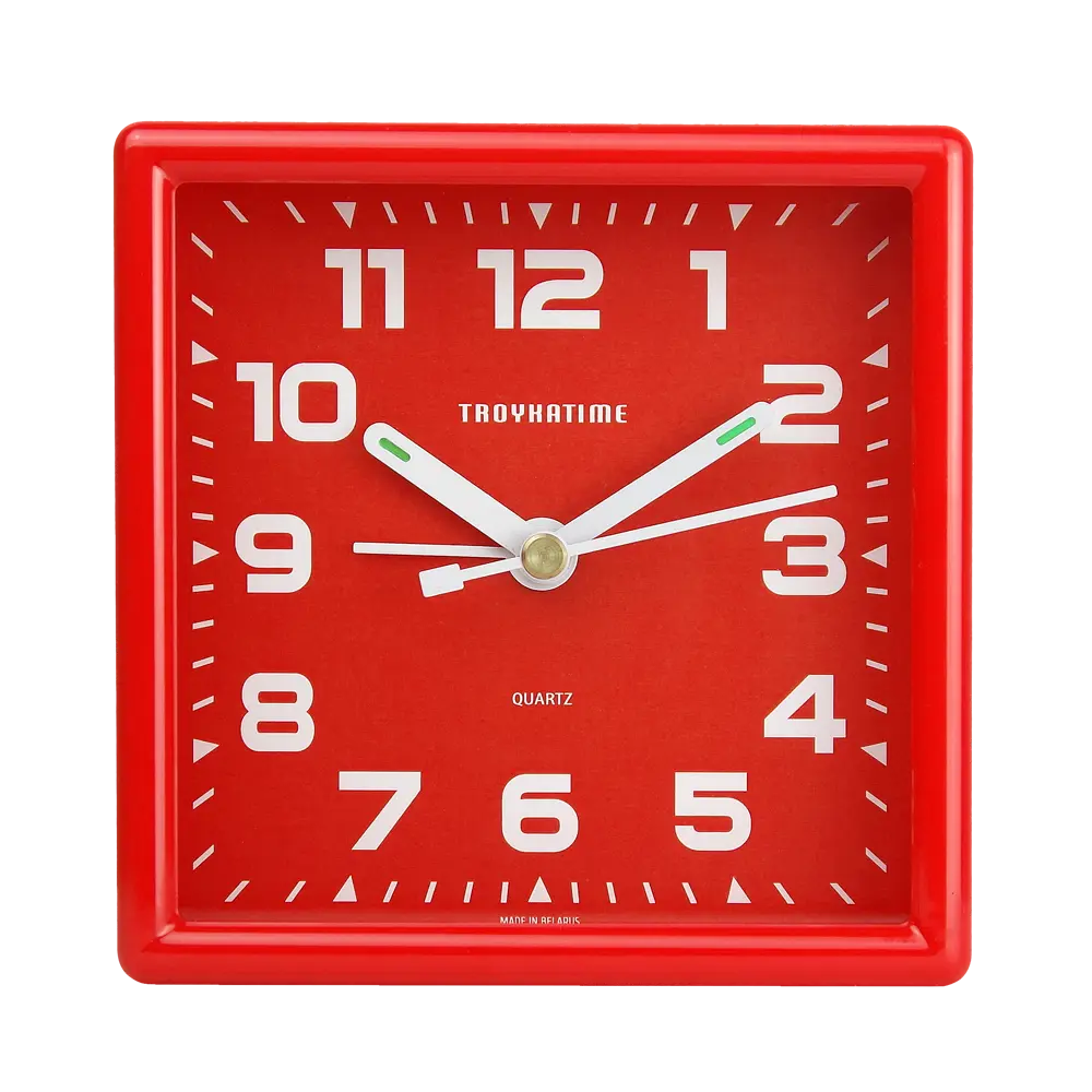 Будильник Troykatime цвет красный STLM-2042435