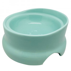ПР0057308 Миска для животных High зеленая керамическая 15х15х8см 300мл Foxie